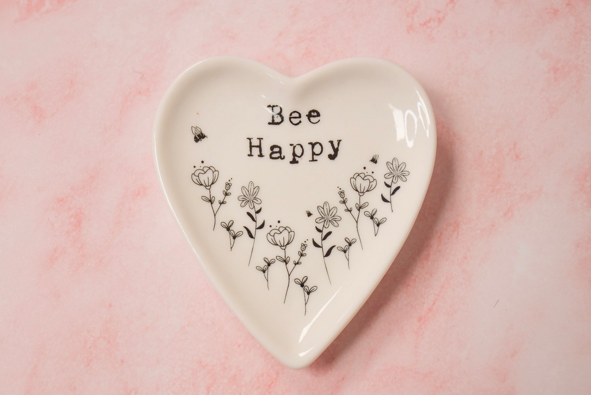 Bee Happy Trinket Dish