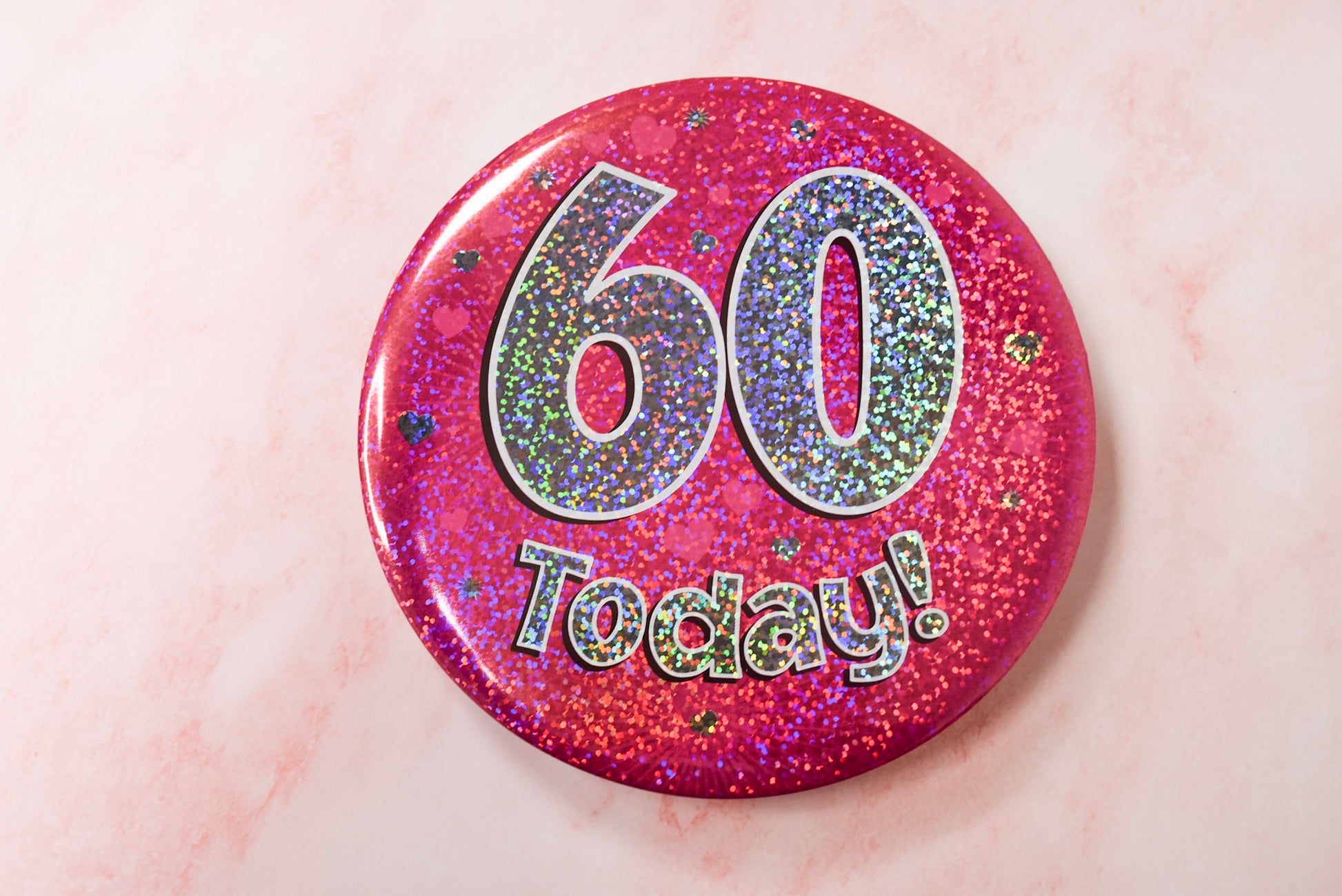 60th Birthday Badge