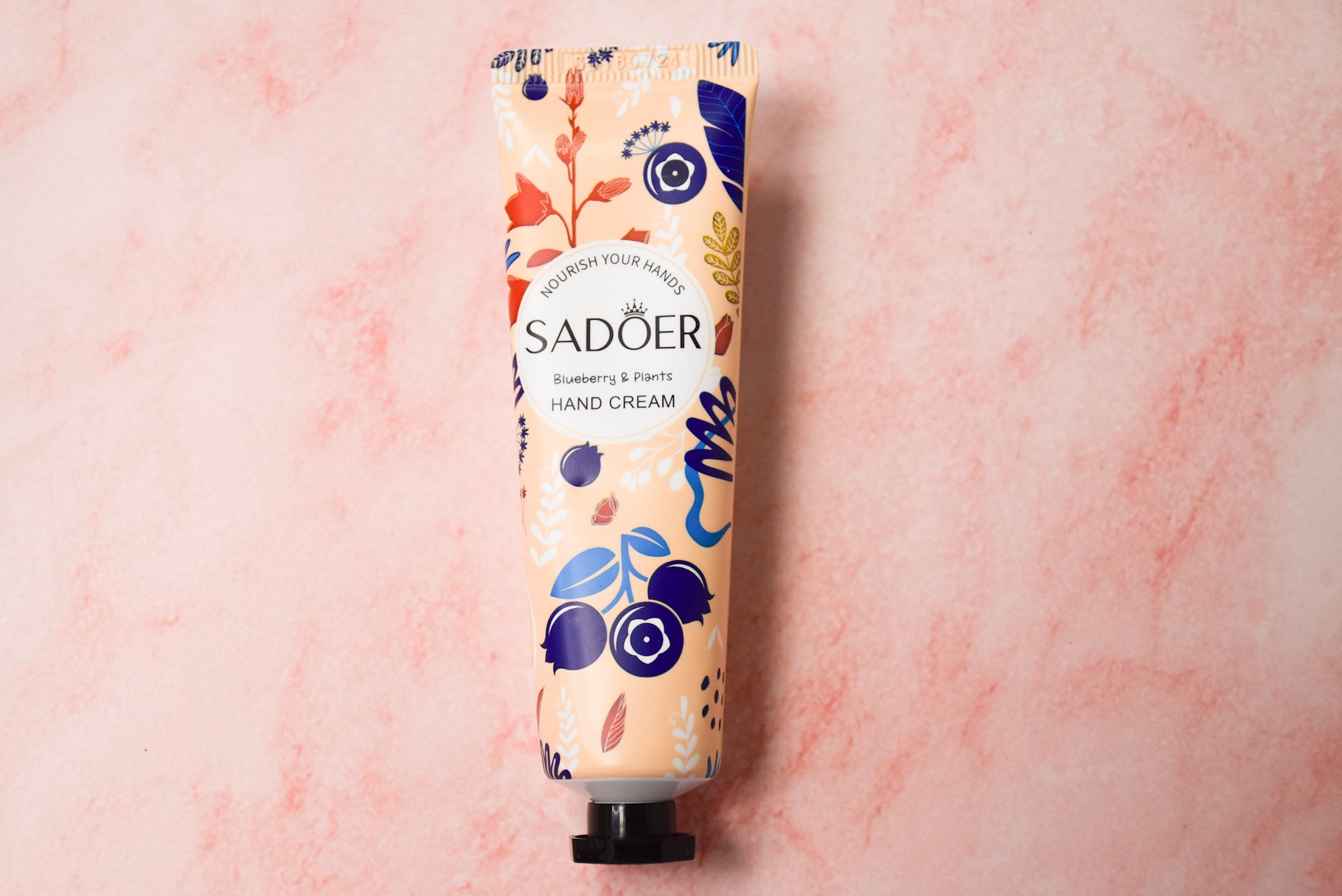 Blueberry and Plants Hand Cream