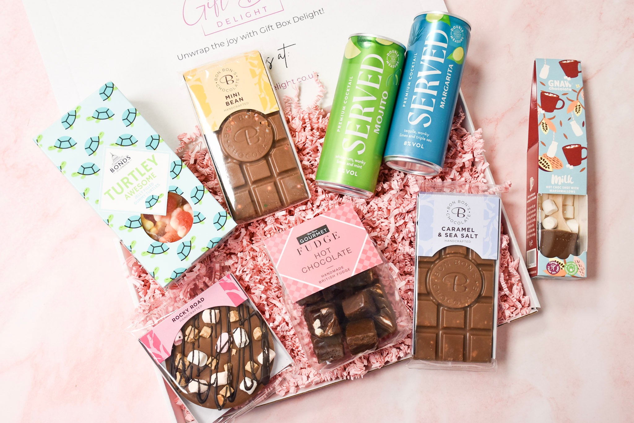 Booze & Choccies - Large Gift Box