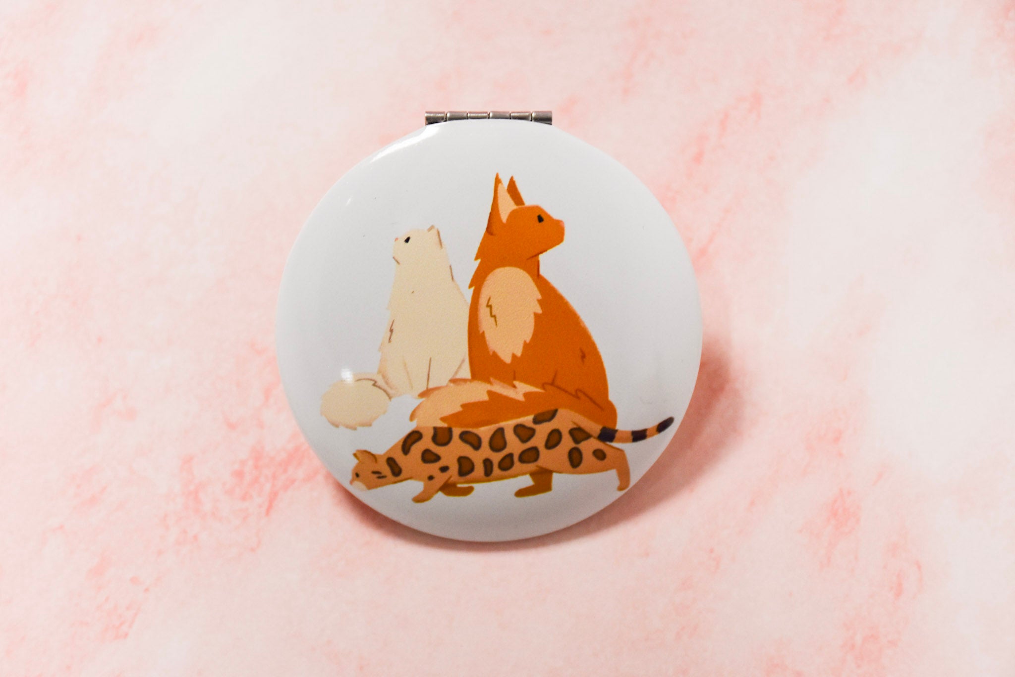 Cat Compact Mirror