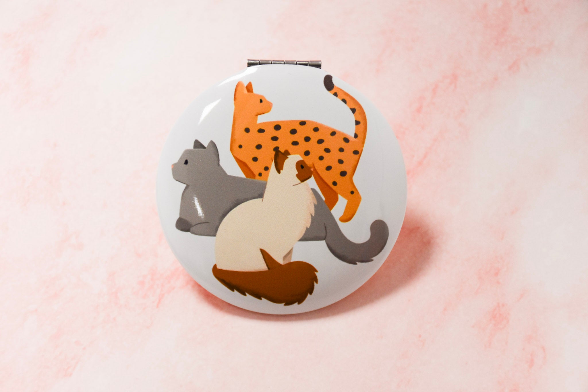 Cat Compact Mirror