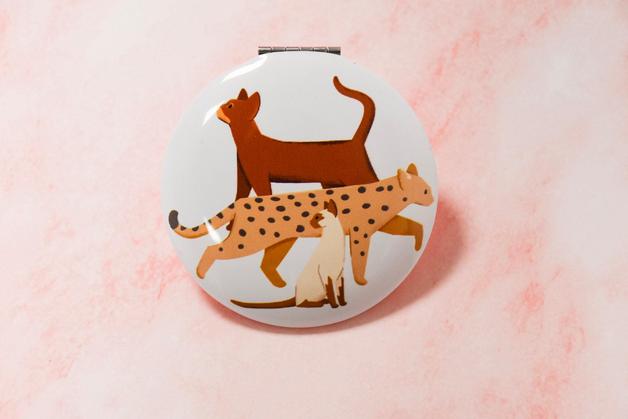 Cat Compact Mirror