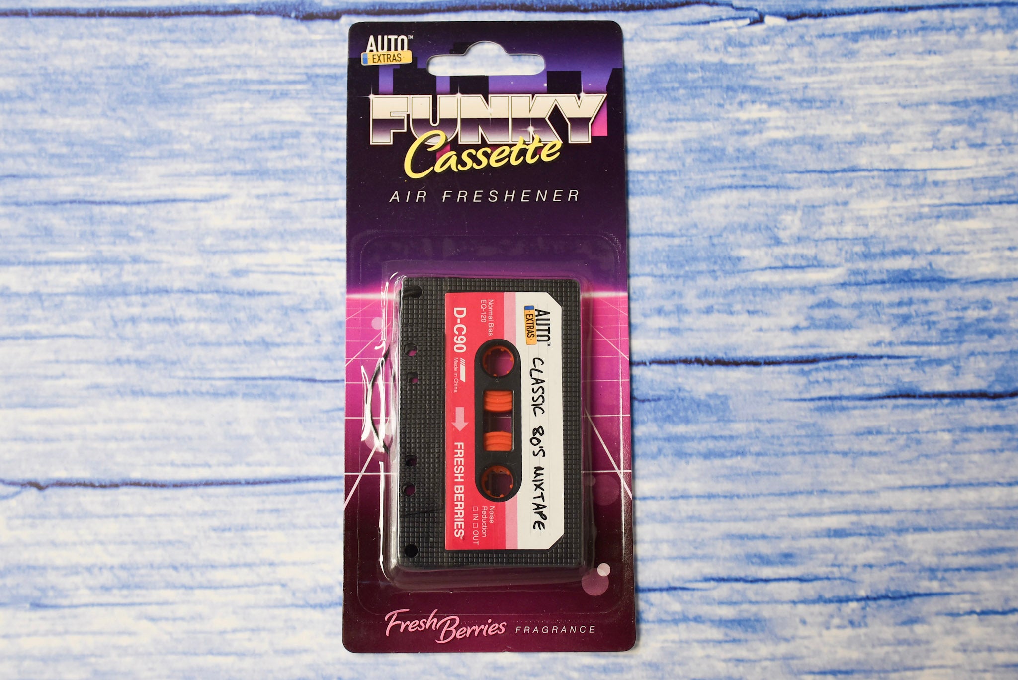 Funky Cassette Air Freshener Fresh Berries