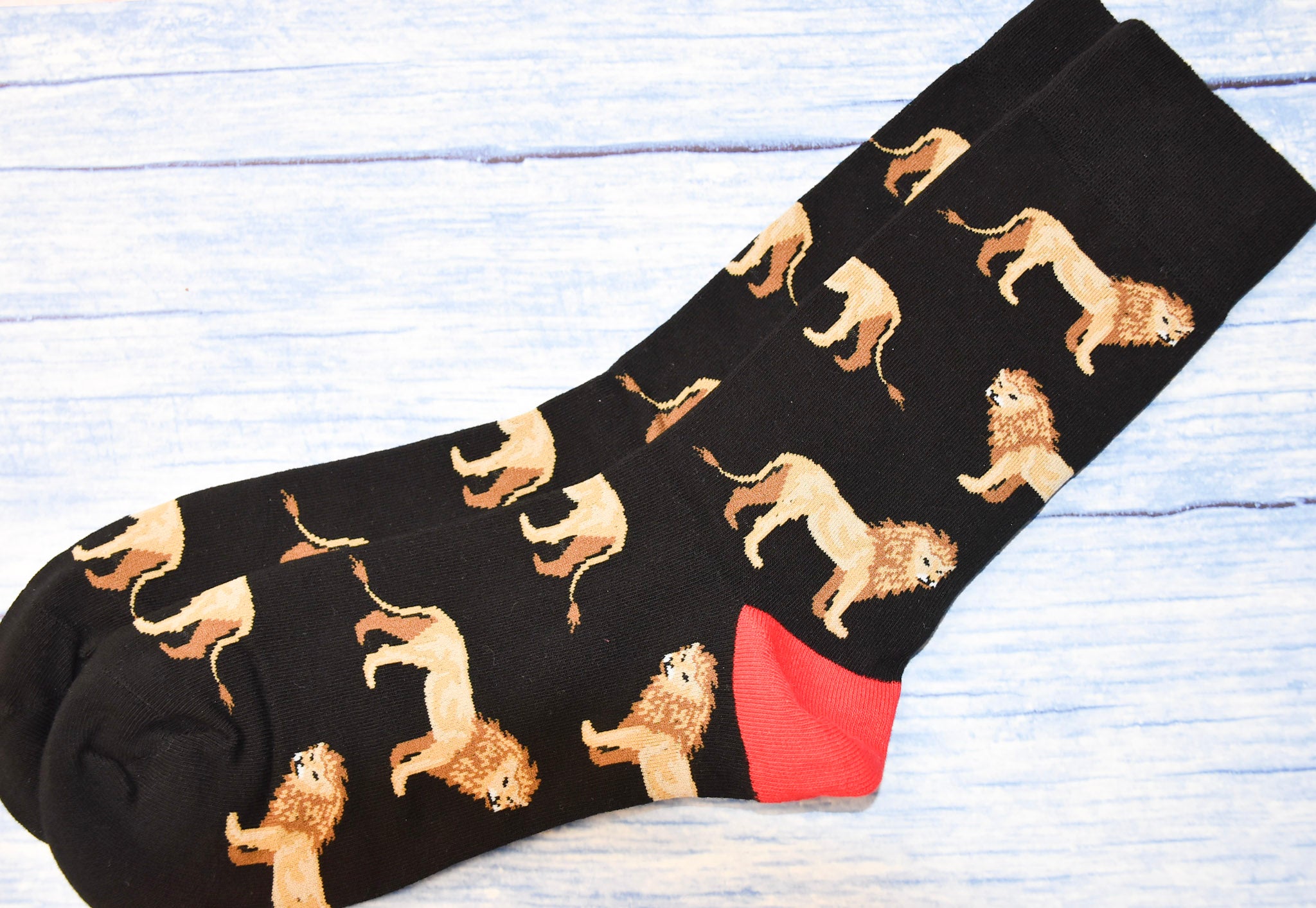 Mens Lion Socks