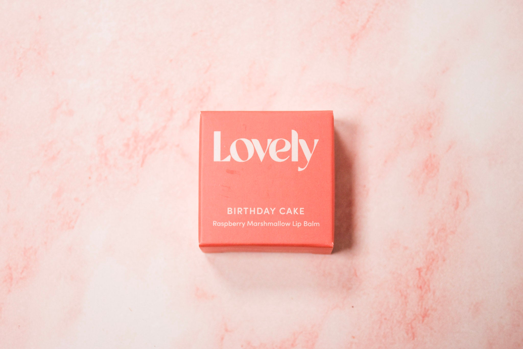 Lovely Lip Balm Birthday Cake