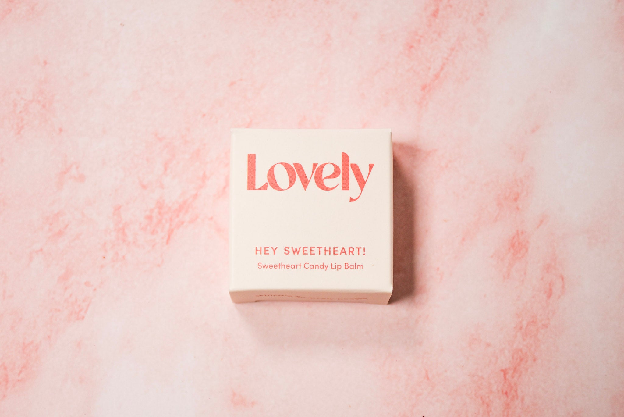 Lovely Lip Balm Hey Sweetheart