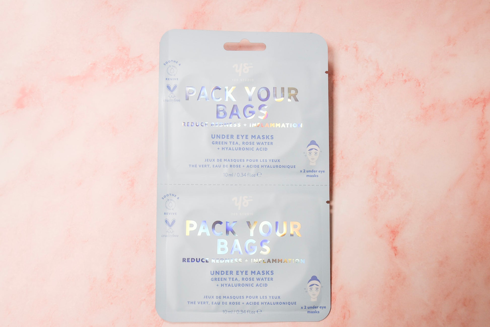 Pack your bags under eye masks.