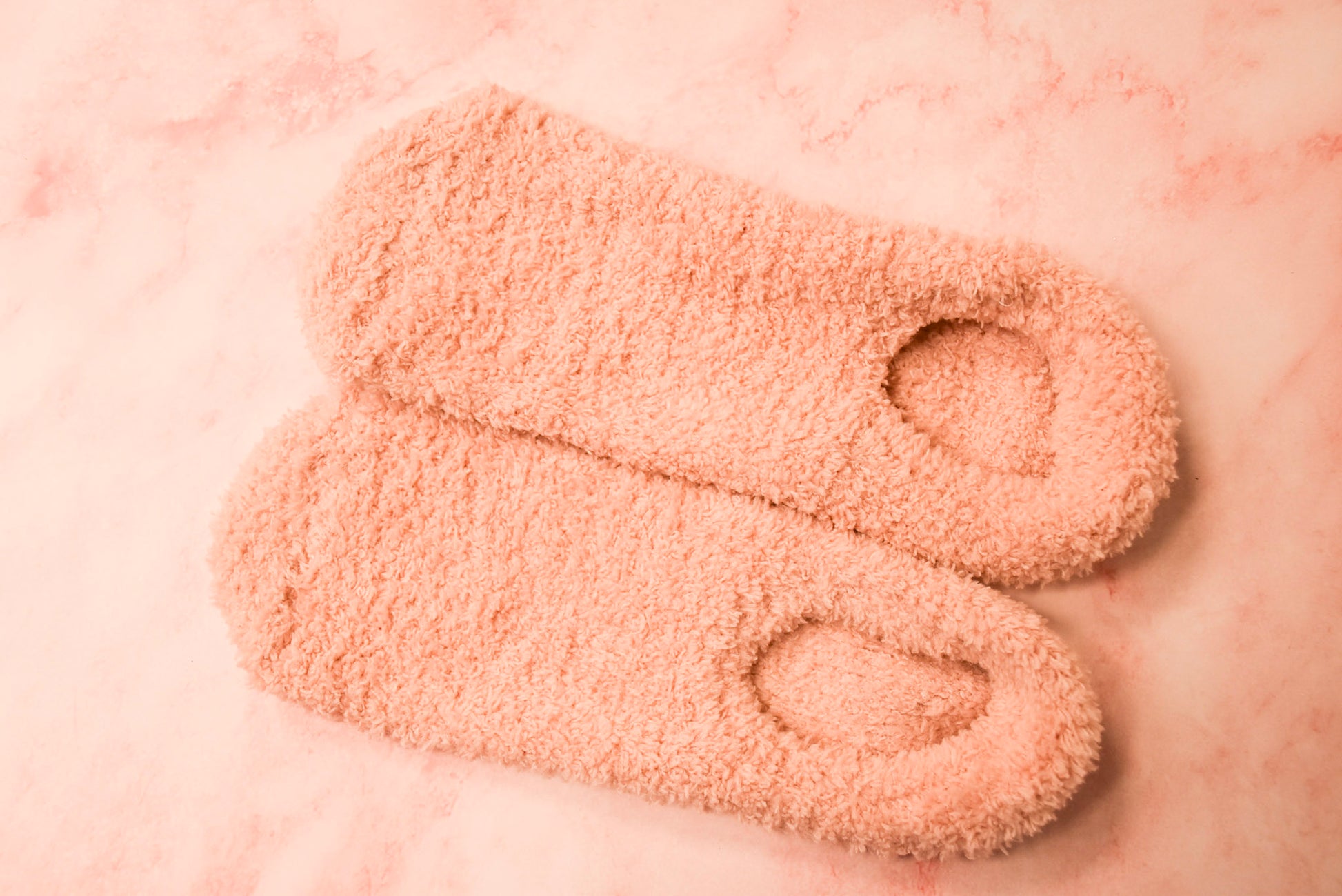 Pink Slipper Socks