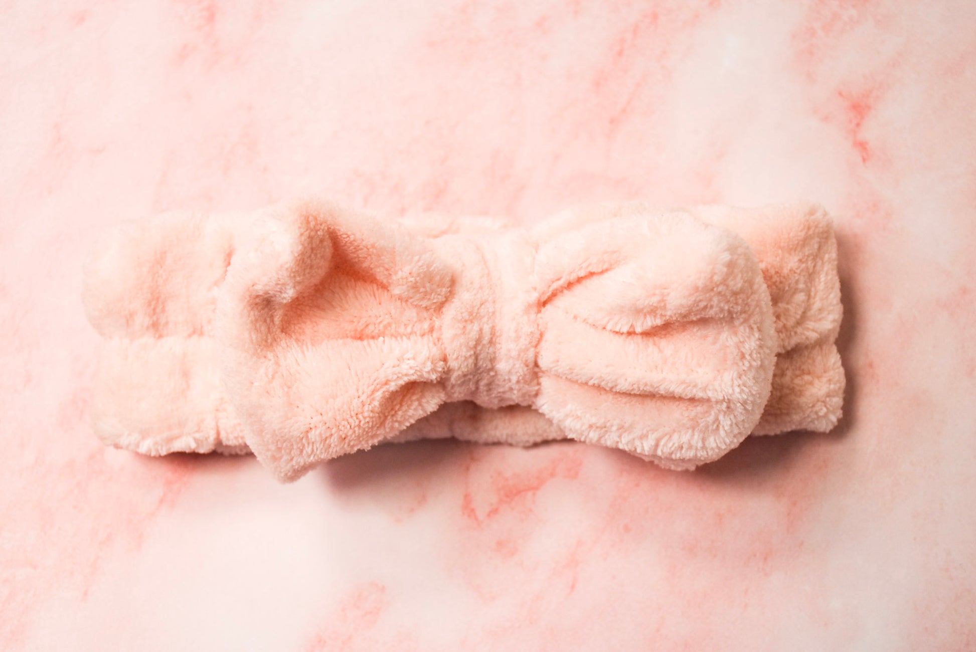 Pink Bow Spa Headband