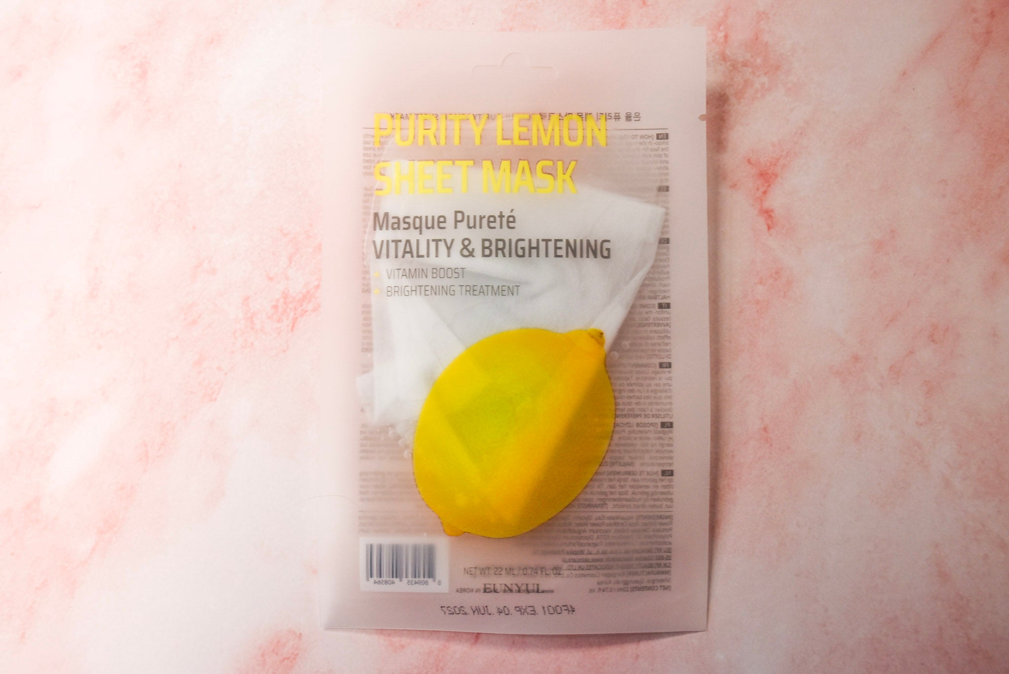 Purity Lemon Sheet Mask