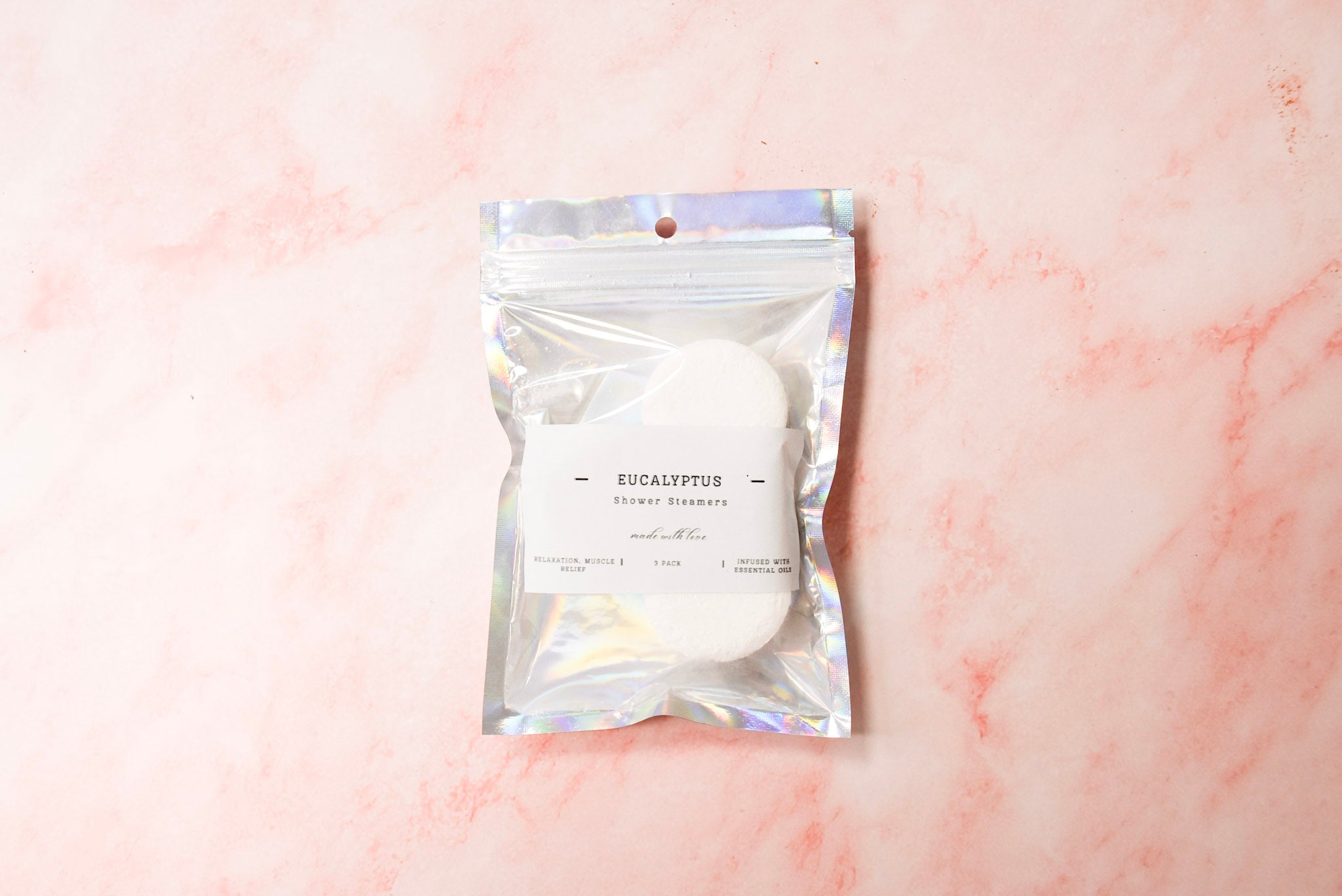 Eucalyptus shower steamer tablets.