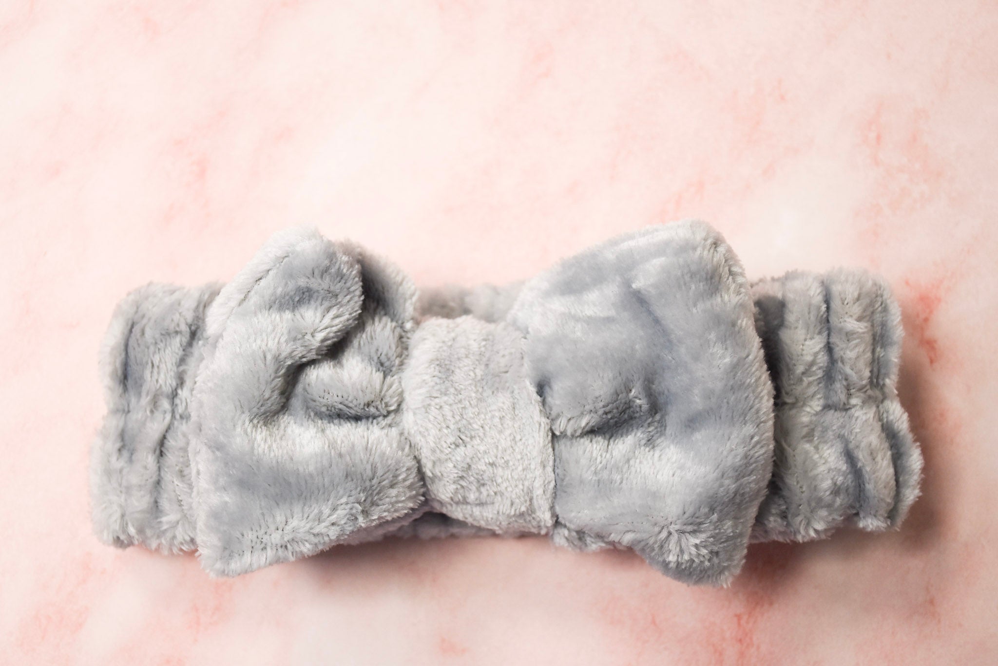 Silver Spa Bow Head Band