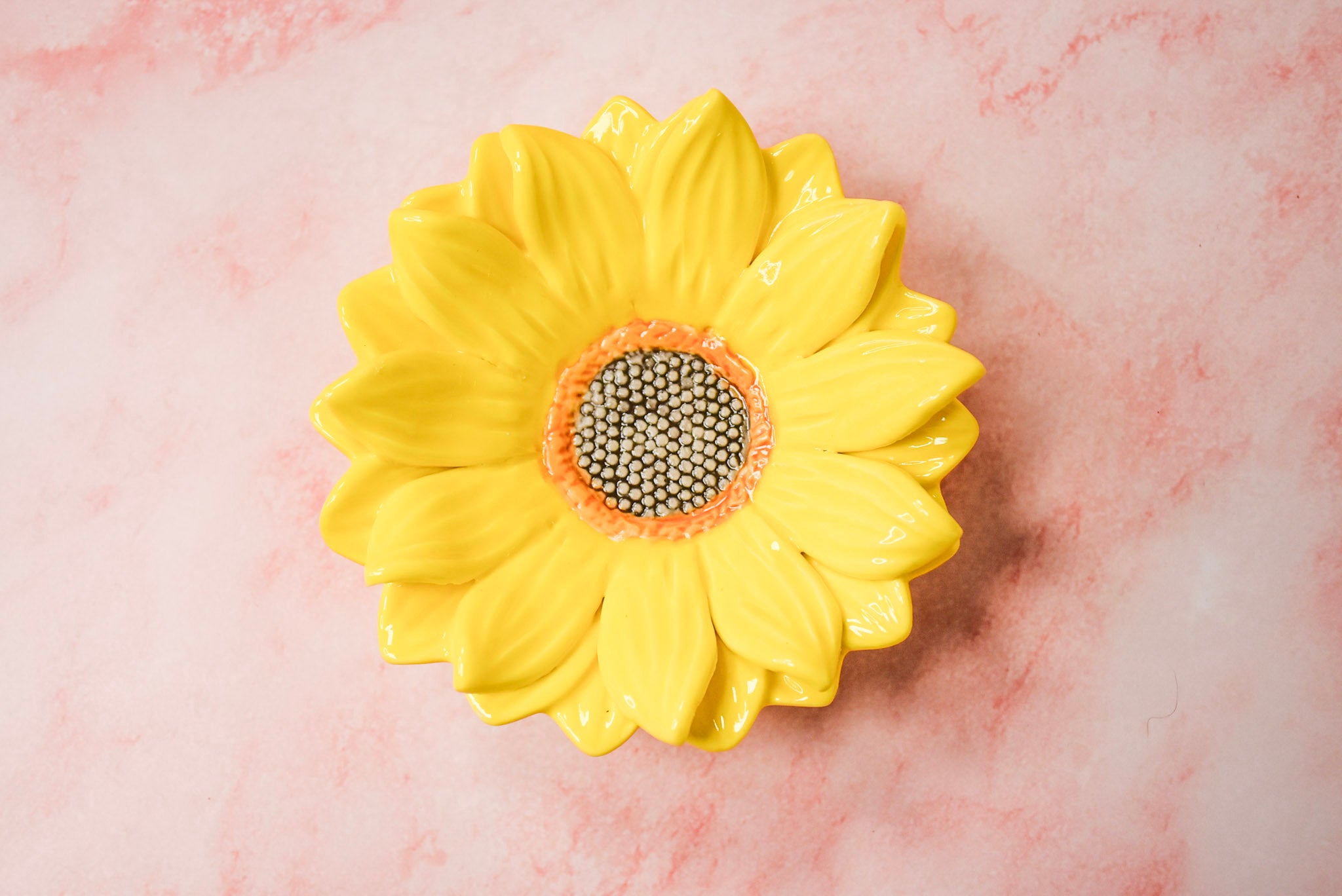 Sunflower Trinket Dish