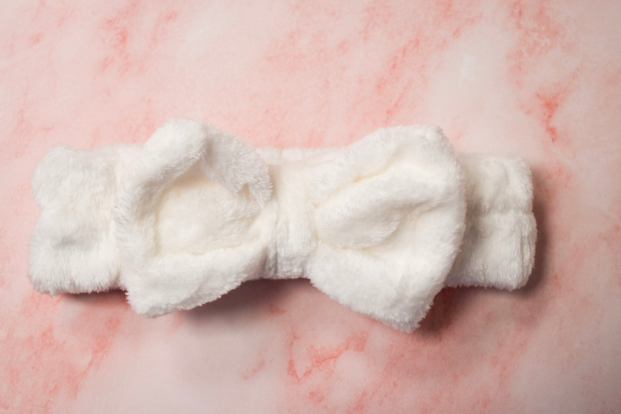 White Bow Spa Headband