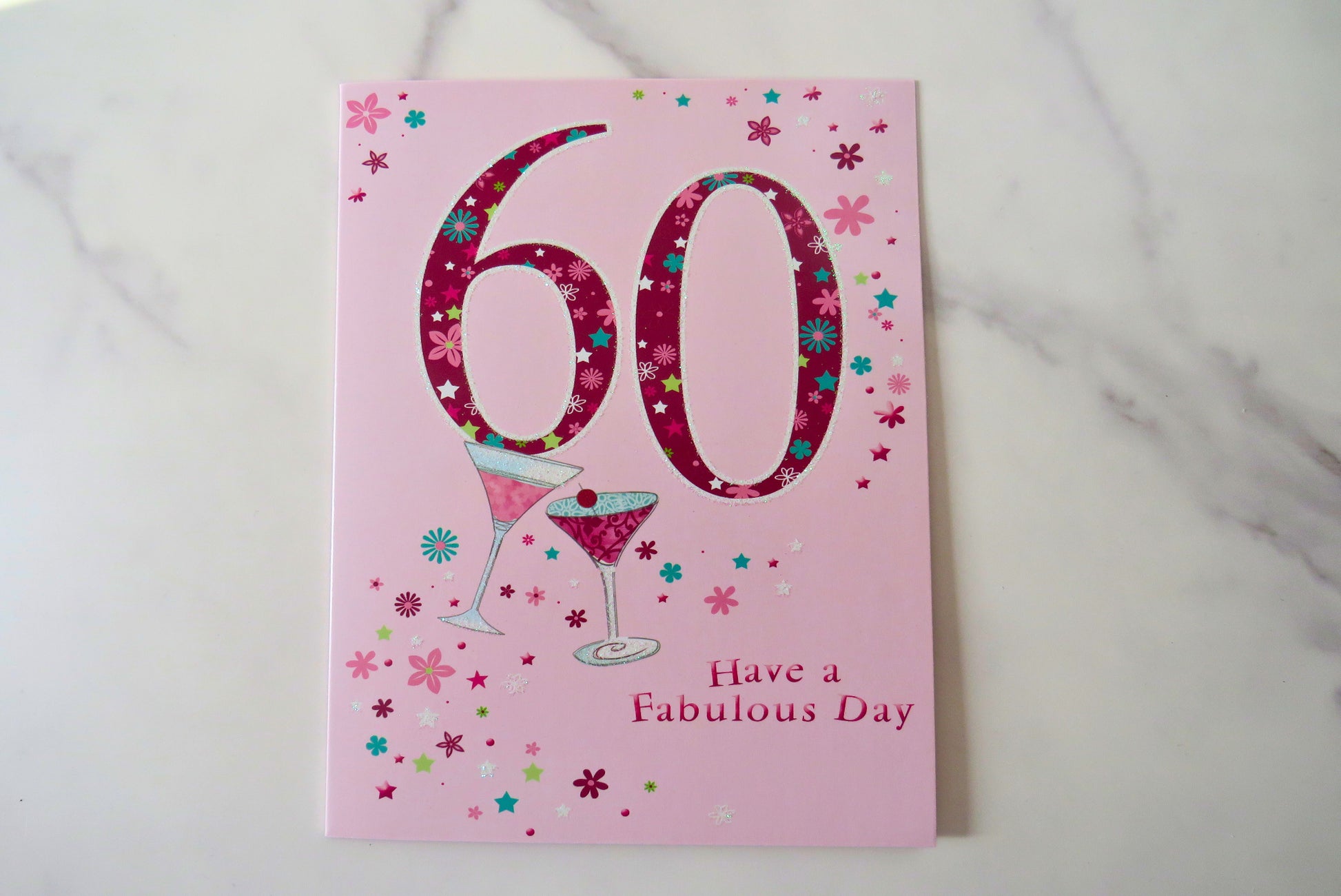 60th birthday card