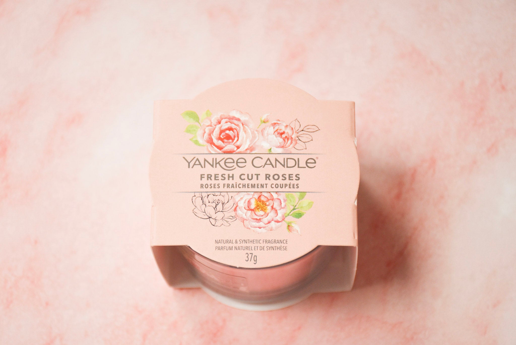 Yankee Fresh Cut Roses Candle