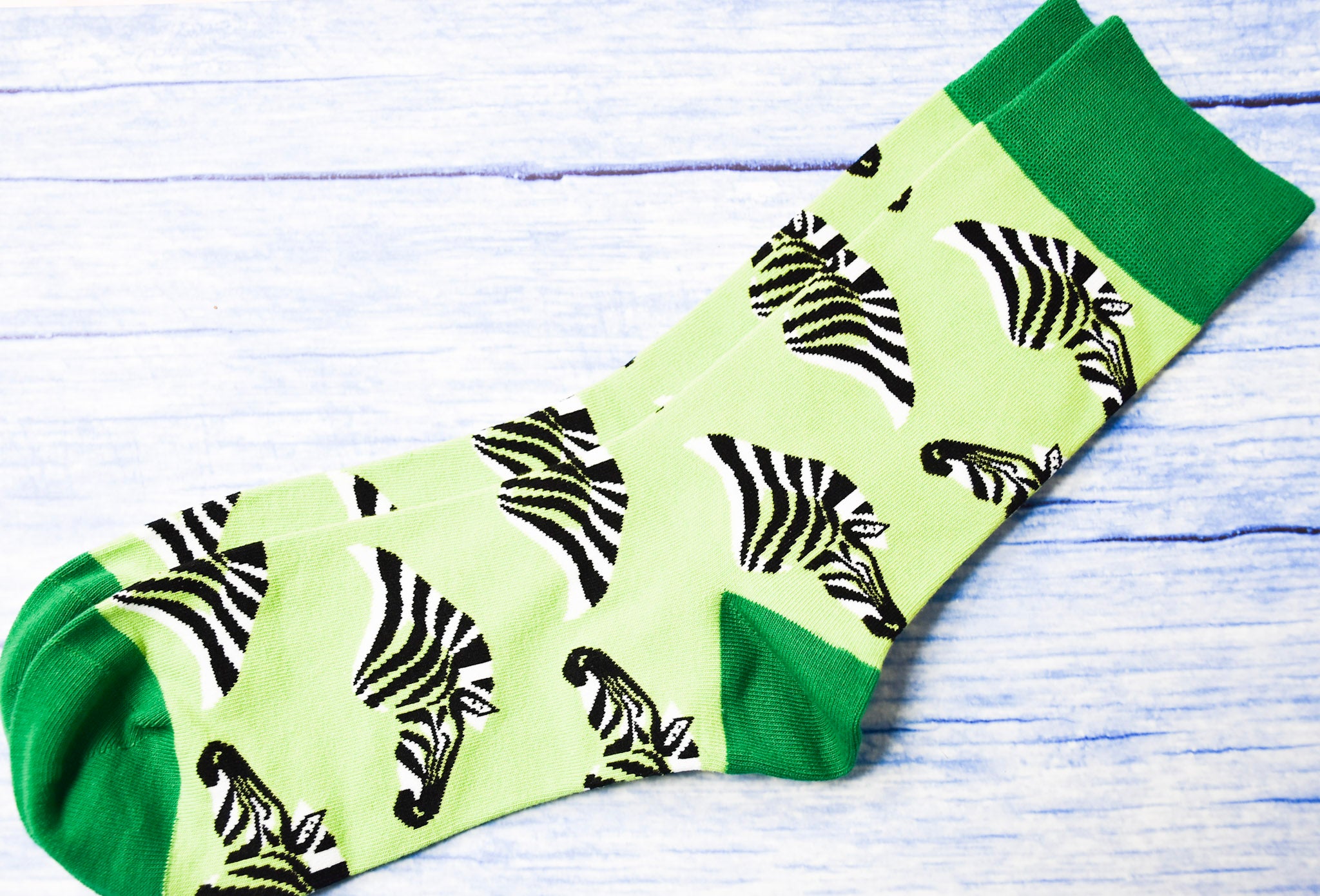 Mens Zebra Socks