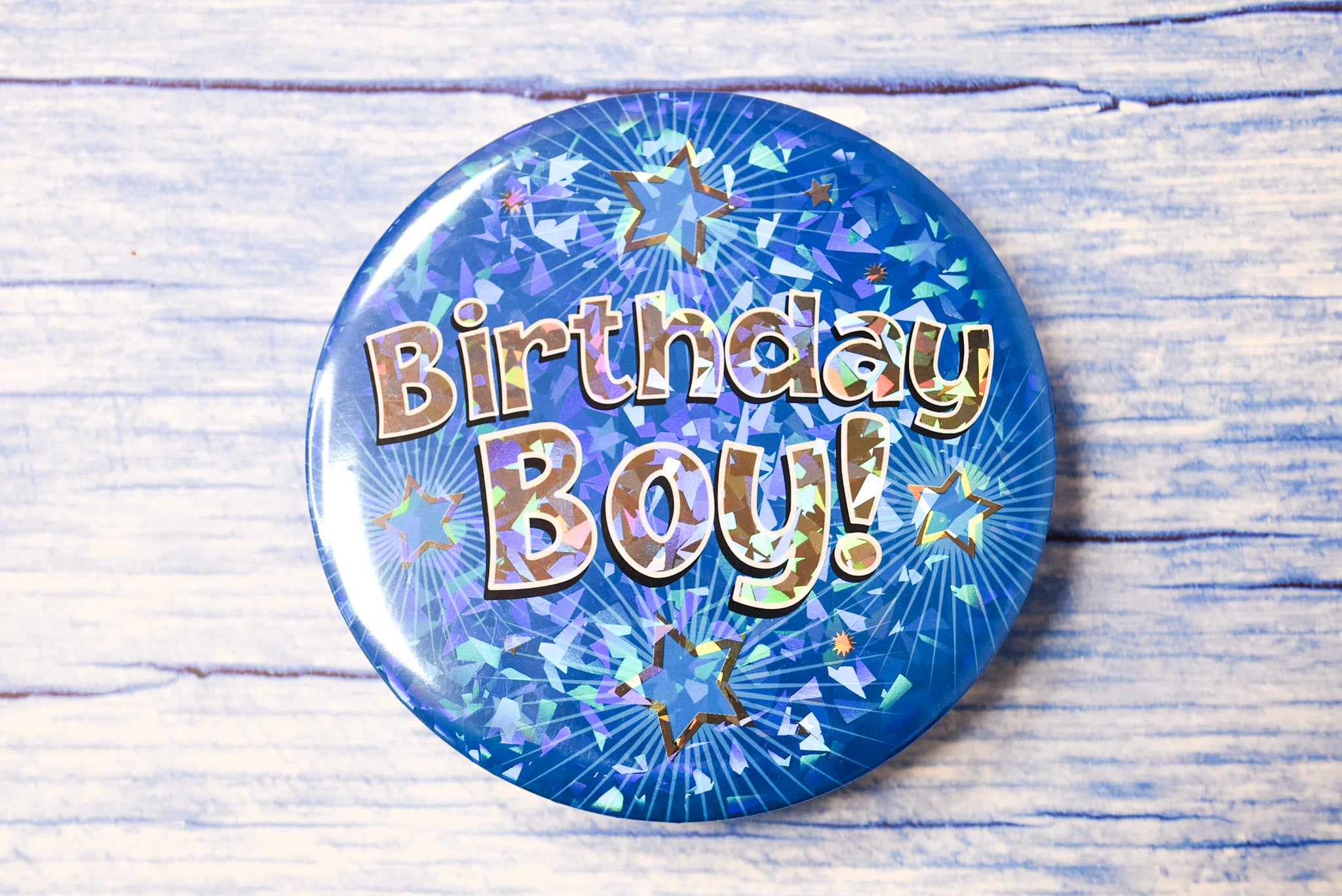 Birthday Boy Badge