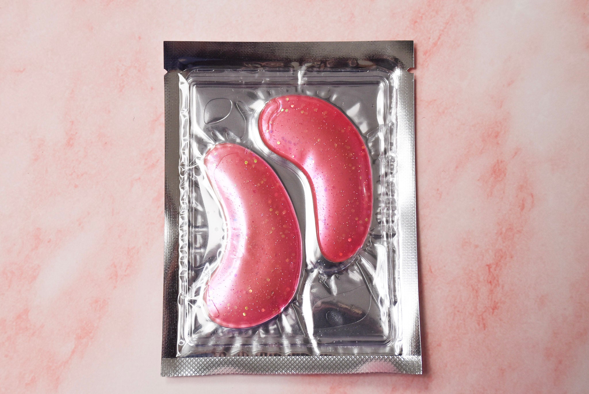 Pink Glitter Undereye