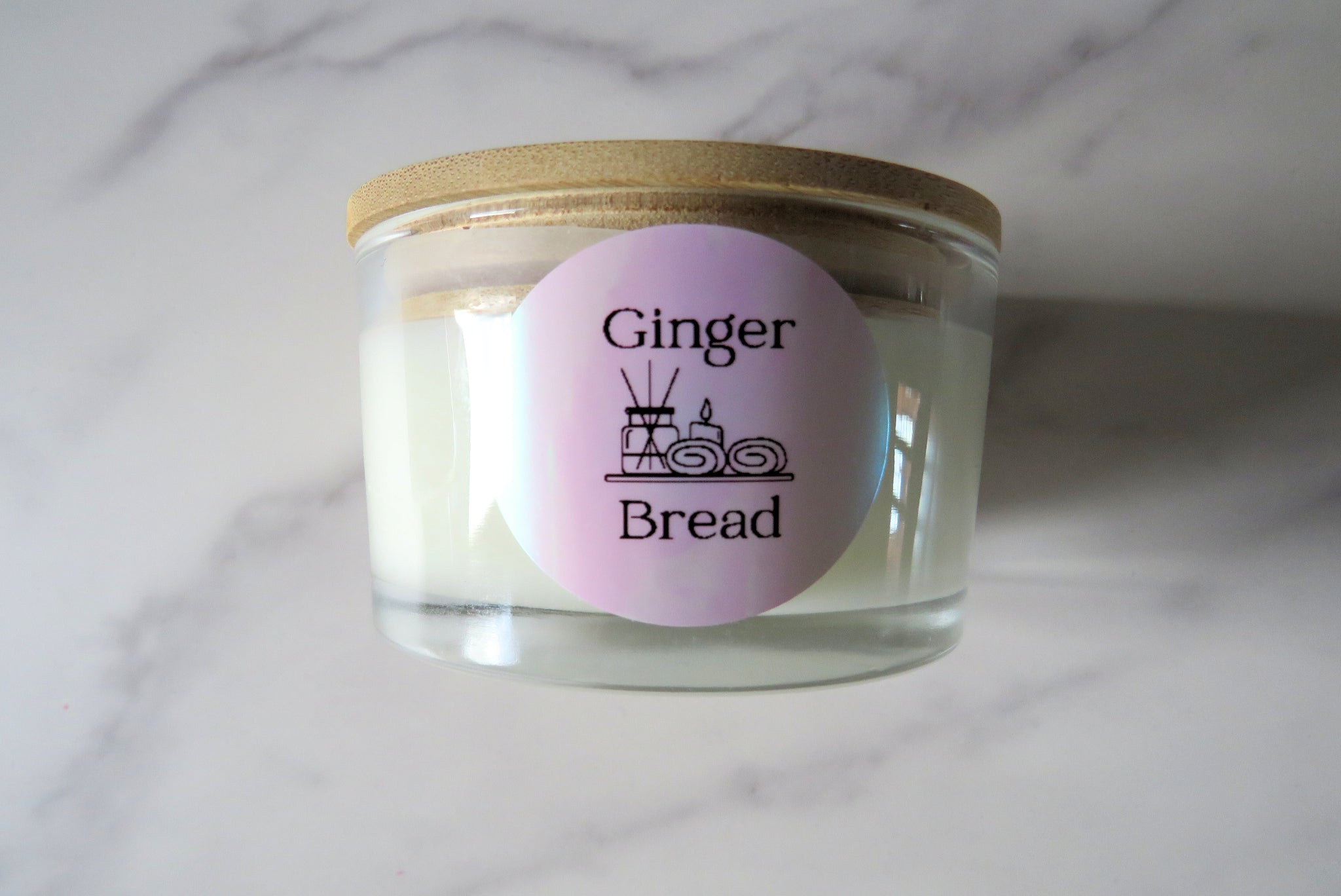 gingerbread scented candle